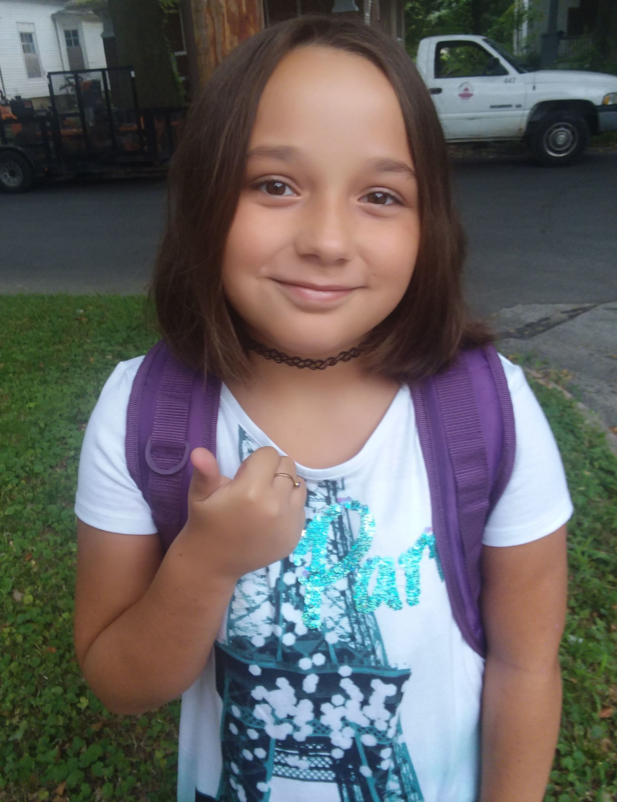 Allison's first day